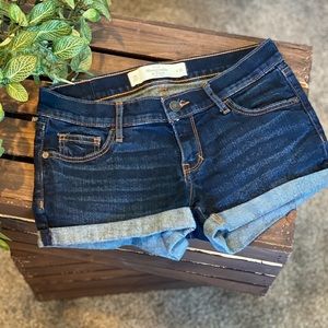 Jean Abercrombie & Fitch Cuff Shorts